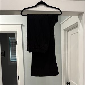 Elegant Black Flare Cut Pants